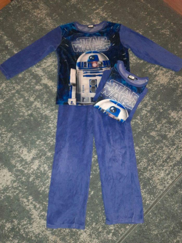 Lot de 2 pyjamas 6an jumeaux star wars r2d2 - photo numéro 1