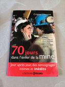 Livre 70 jours dans l'enfer de la mine édition prisma