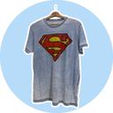 T-shirt superman effet abimé