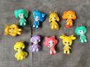 Lot de 10 glimmies rainbow friends