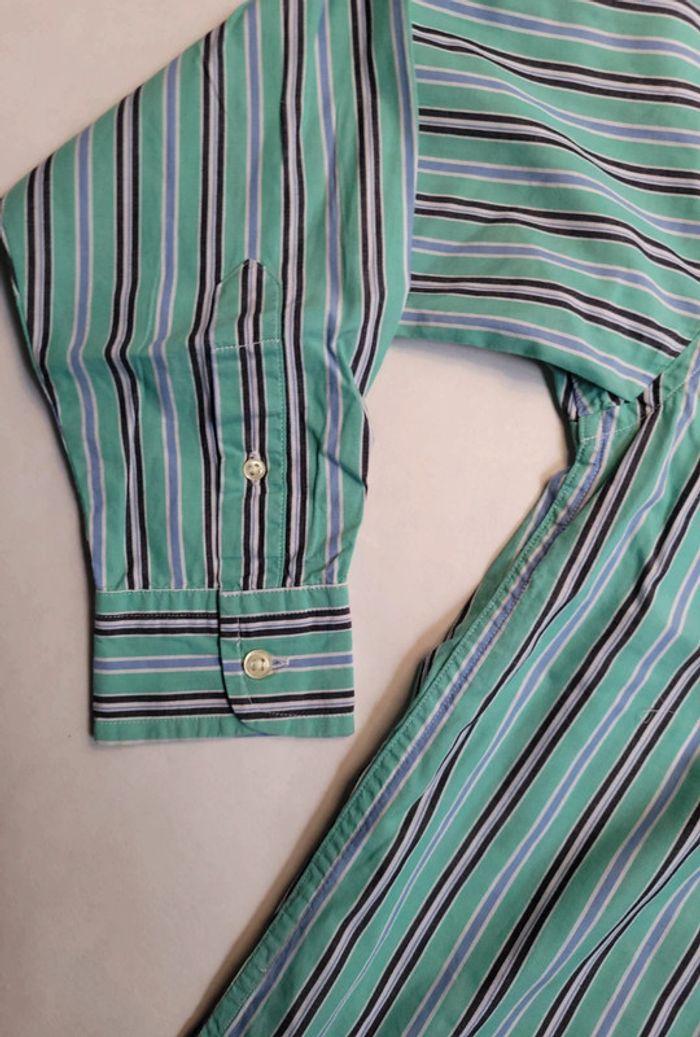 Chemise Ralph Lauren à rayures taille M enfant en excellent état - photo numéro 7