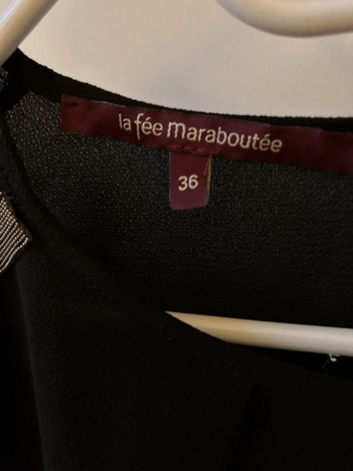 Blouse noire La Fée Maraboutee - photo numéro 3