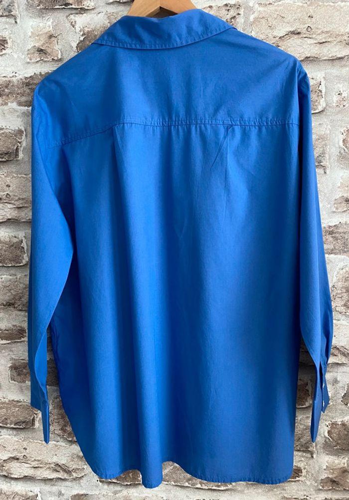 Chemise bleu vif STRADIVARIUS 38 neuve sans étiquette - photo numéro 6