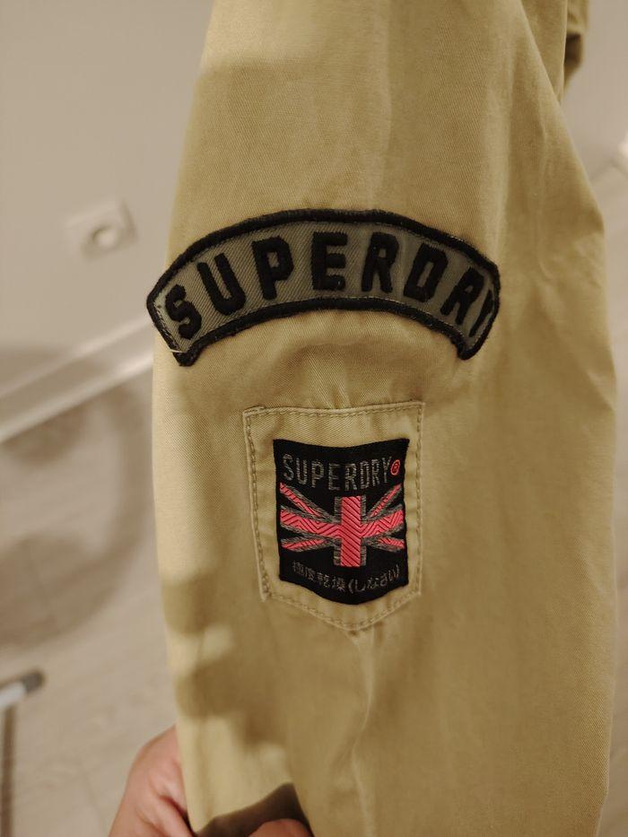 Veste /chemise Superdry taille M kaki - photo numéro 3