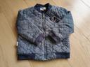 Joli blouson unisex  bleu marine à petits motifs