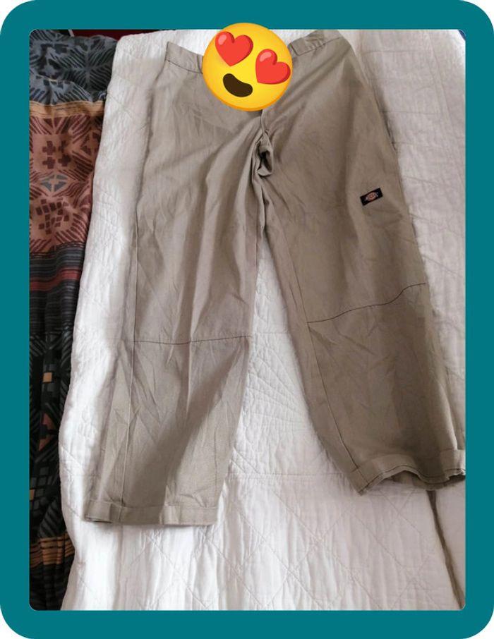 Pantalon beige dickies taille 42 hauteur 106 - photo numéro 2