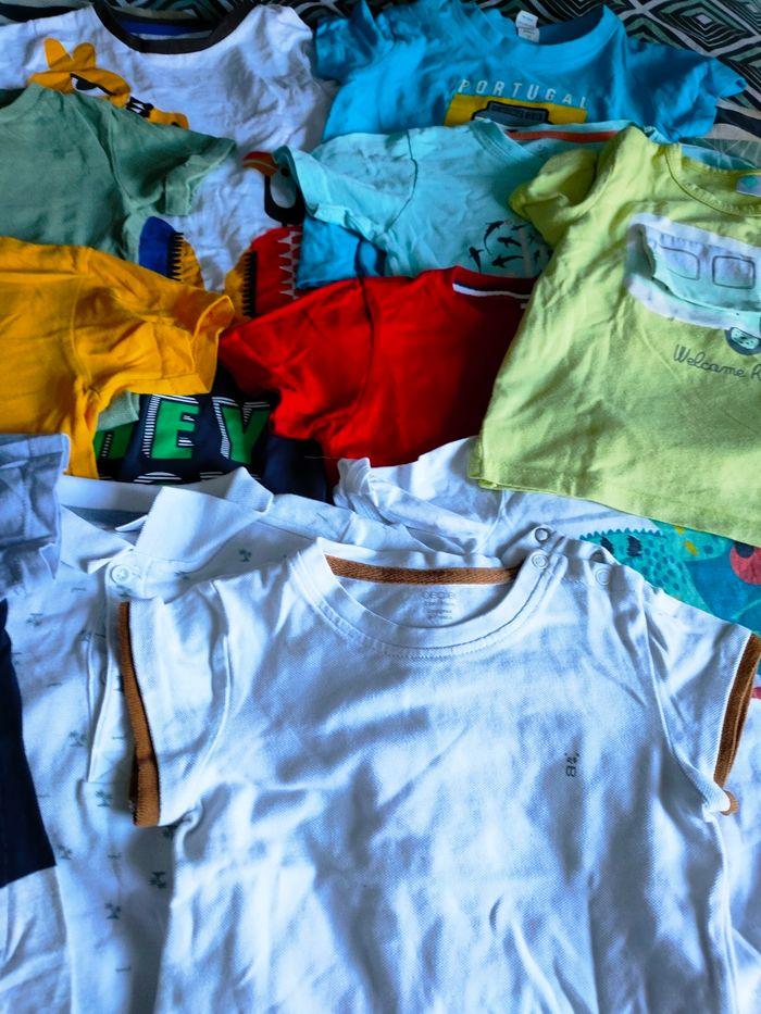 Gros lot t-shirt manches courtes 2 ans - photo numéro 3