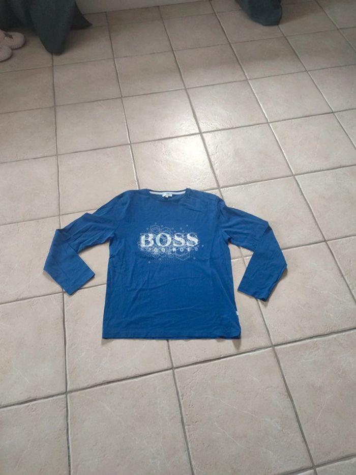 Tee shirt manches longues Hugo Boss - photo numéro 1