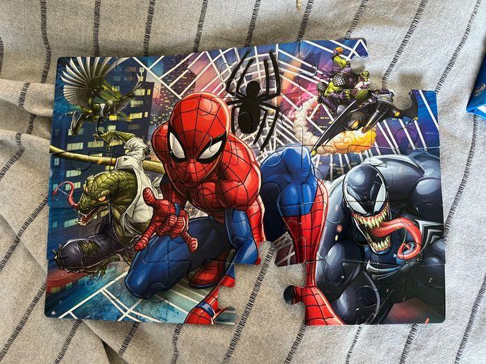 Lot puzzle spider man - photo numéro 2