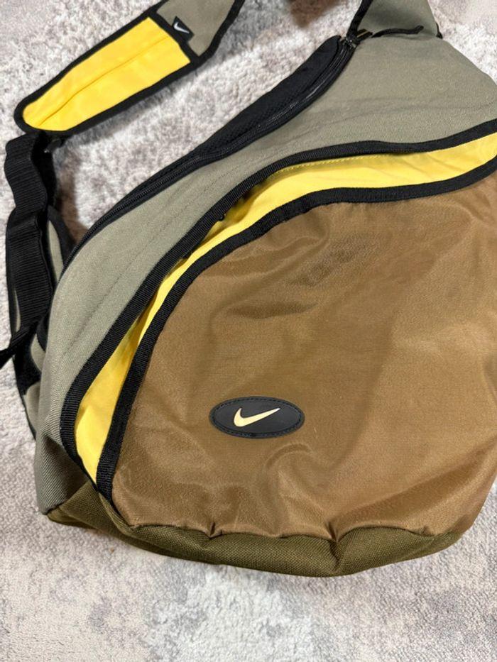 Sling Bah Nike Vintage Y2k Green & Yellow & Brown - photo numéro 2