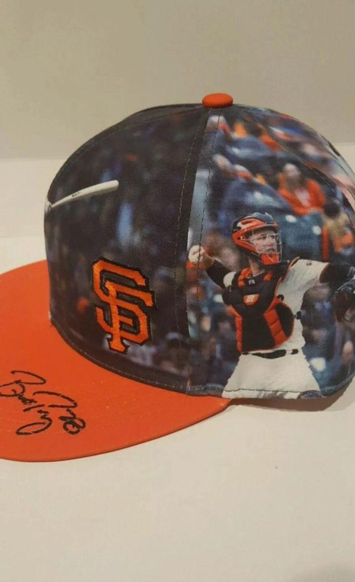 Casquette de baseball 2019 SF Giants Buster Posey - photo numéro 2