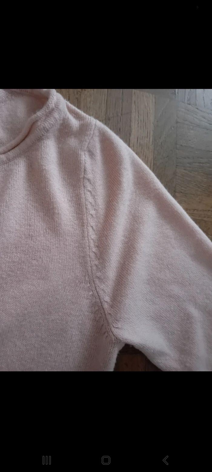 Pull rose poudré taille XS très bon état - photo numéro 2