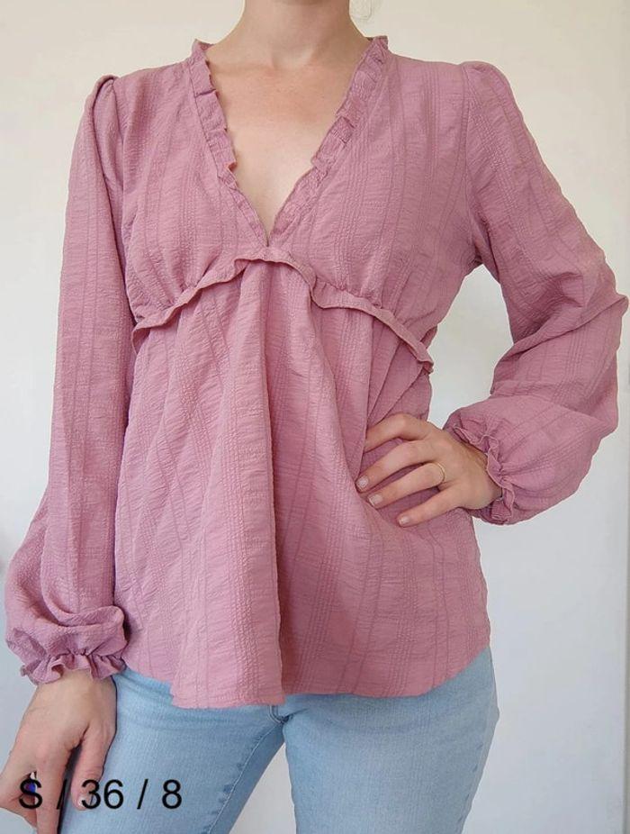 Blouse vieux rose Shein taille 36 💖 - photo numéro 1