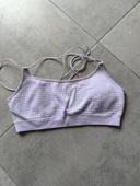 Brassière mauve undiz M