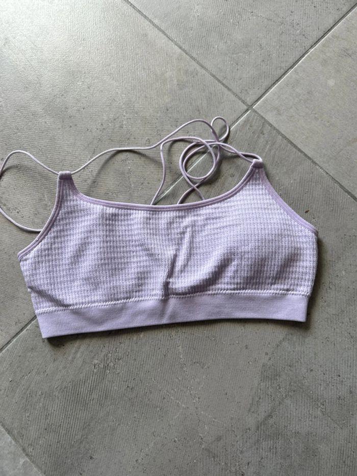 Brassière mauve undiz M - photo numéro 1