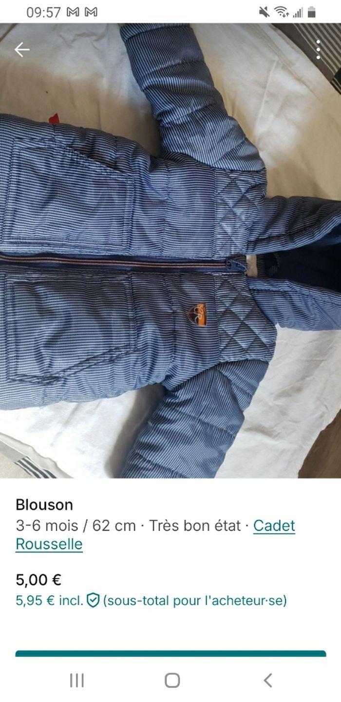 Blouson garcon