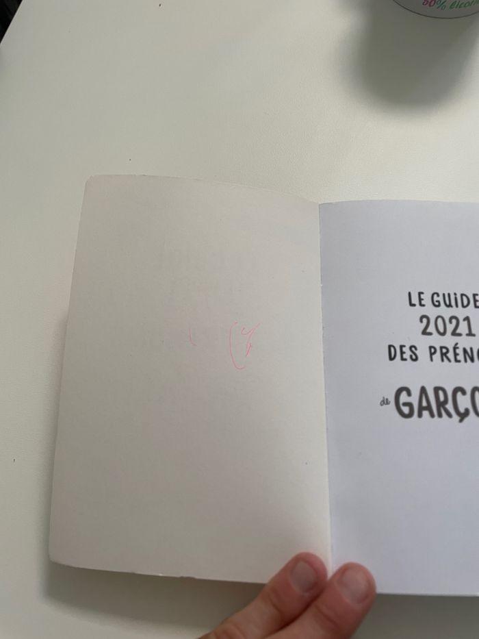 Livre Guide des prénoms garçon - photo numéro 2