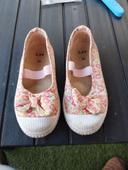 Ballerines en toile 26