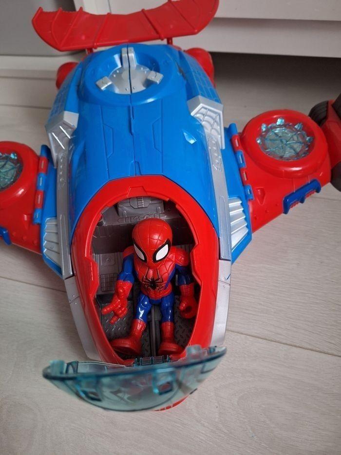 Véhicule spider man + figurine - photo numéro 2