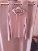 Sweat capuche gris XL