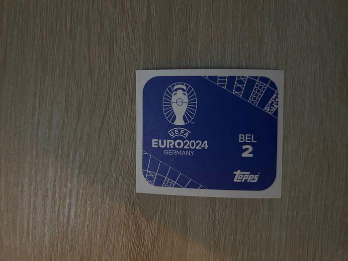 Sticker EURO2024 Kevin de Bruyne rare green - photo numéro 2