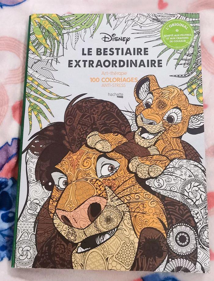 Coloriage Le bestiaire extraordinaire Disney - photo numéro 1