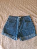 Short en jean felme