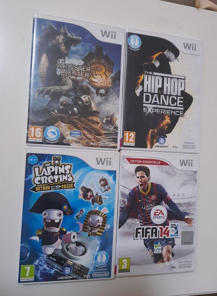 Lot jeux wii - photo numéro 1