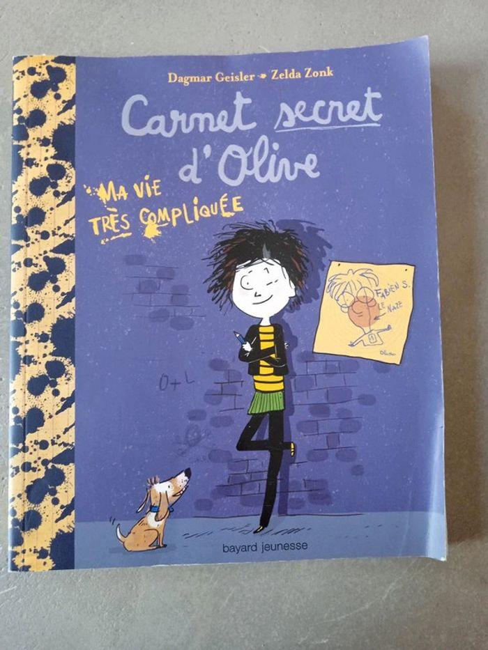 Livre enfant Carnet secret d'Olive - photo numéro 1