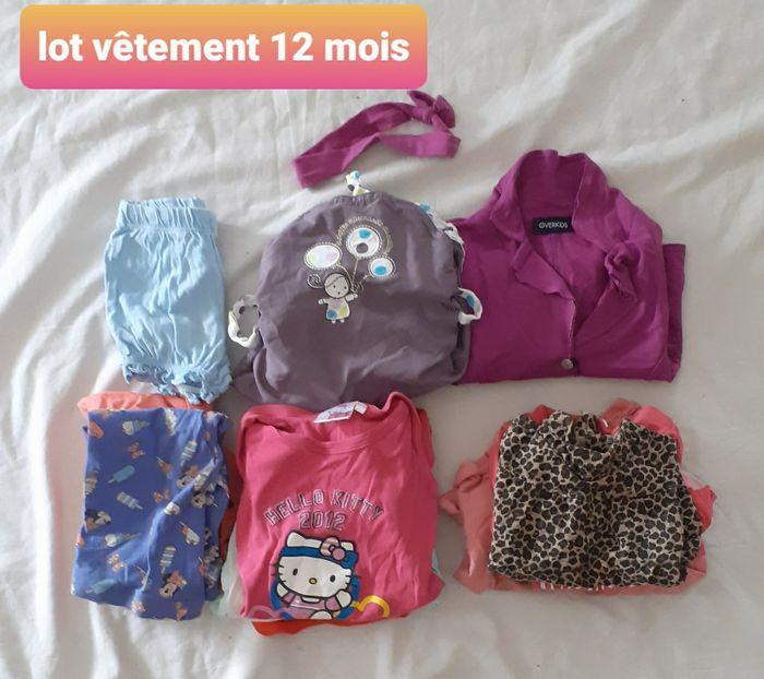 Lot de vetements 12 mois fille - photo numéro 1