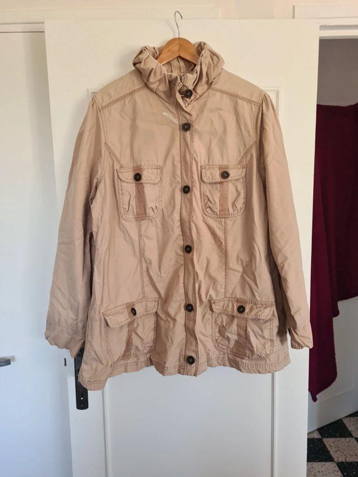 Parka veste beige taille XL - photo numéro 1