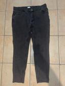 Pantalon slim noir T48