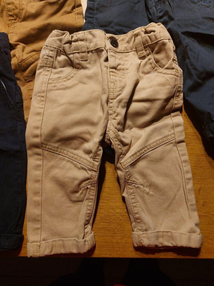 Lot de 4 pantalons zn 6 mois - photo numéro 2