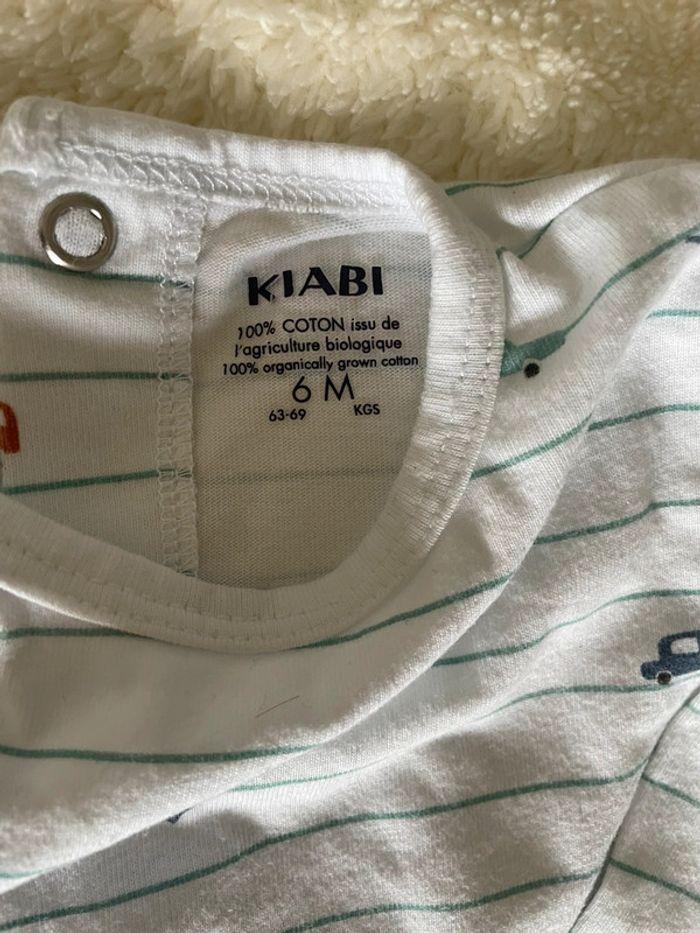 Lot de 2 pyjamas légers Kiabi T. 6 mois - photo numéro 3