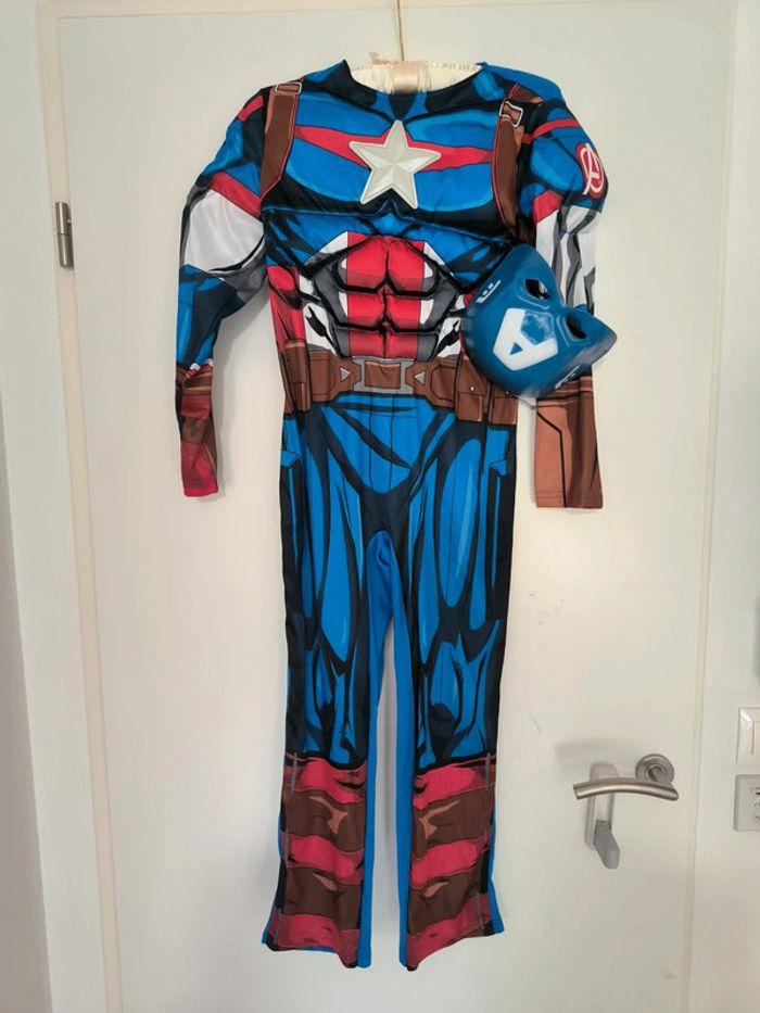 Costume capitain america enfant - photo numéro 1