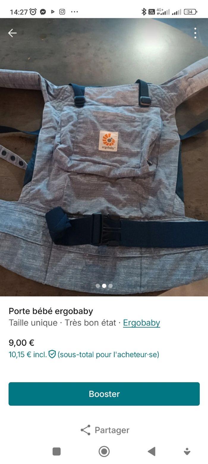 Porte bébé ergobaby - photo numéro 4