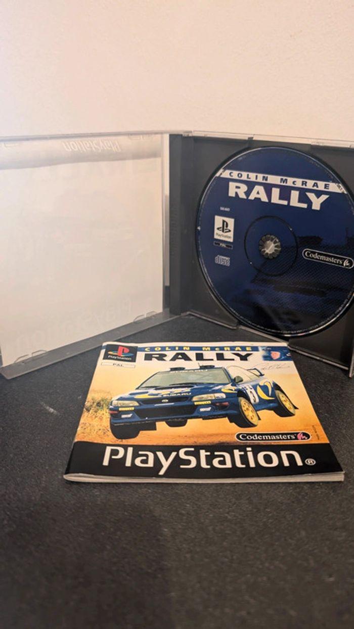 Jeu PS1 "Colin McRae Rally" avec Notice et Poster - Boîtier Fissuré - photo numéro 4