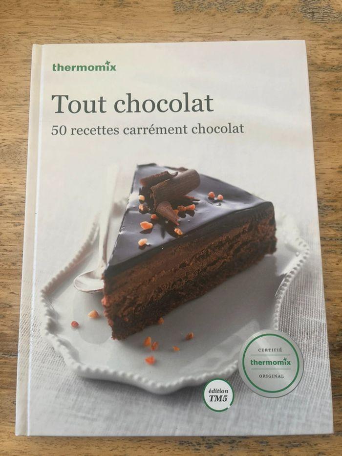 Livre thermomix: tout chocolat - photo numéro 1