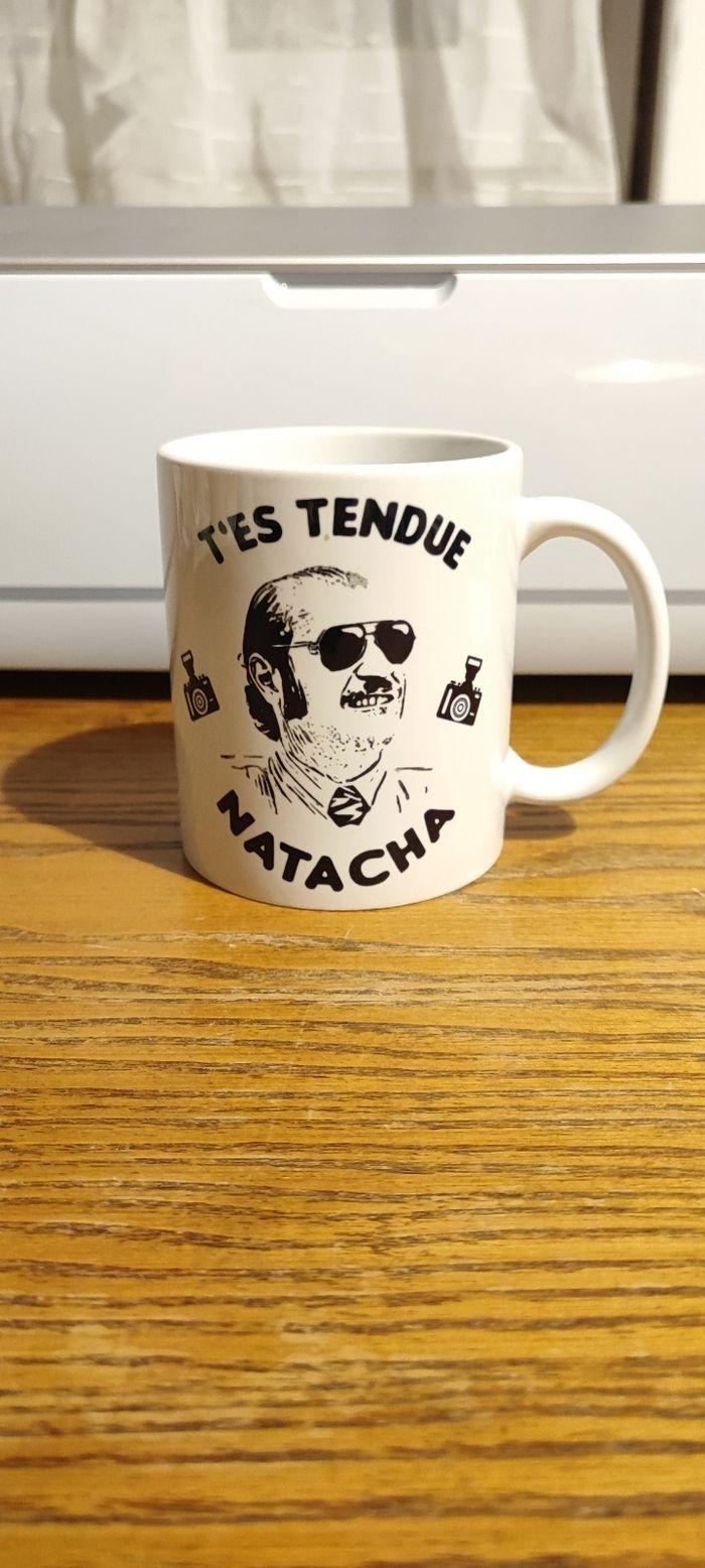 Mug François Damiens" t'es tendu Natacha "