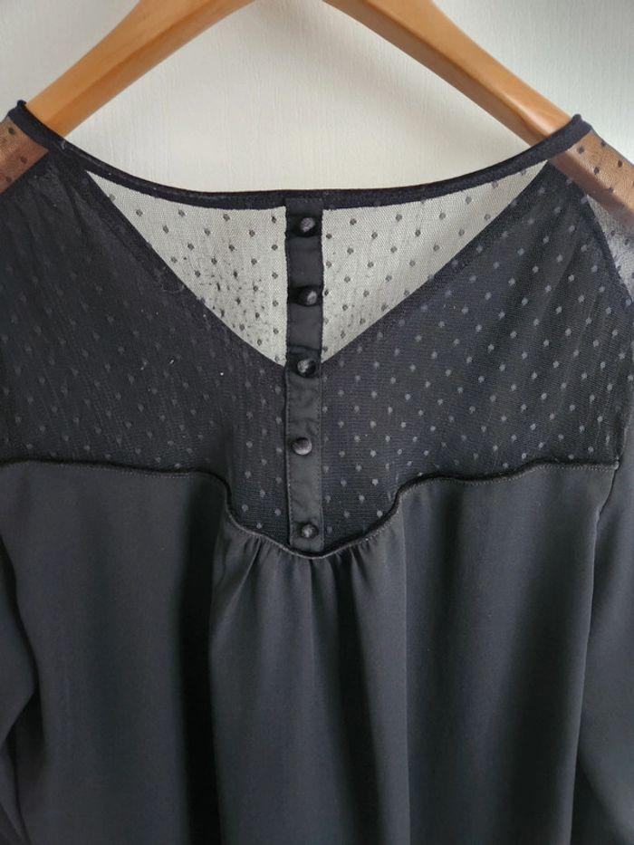 Blouse Dentelle Noire Kiabi - photo numéro 7