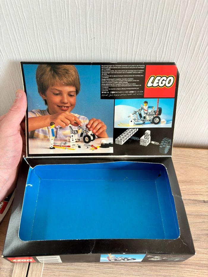 Set lego technic vintage 8620 en boîte et notice  quad des neiges - photo numéro 9