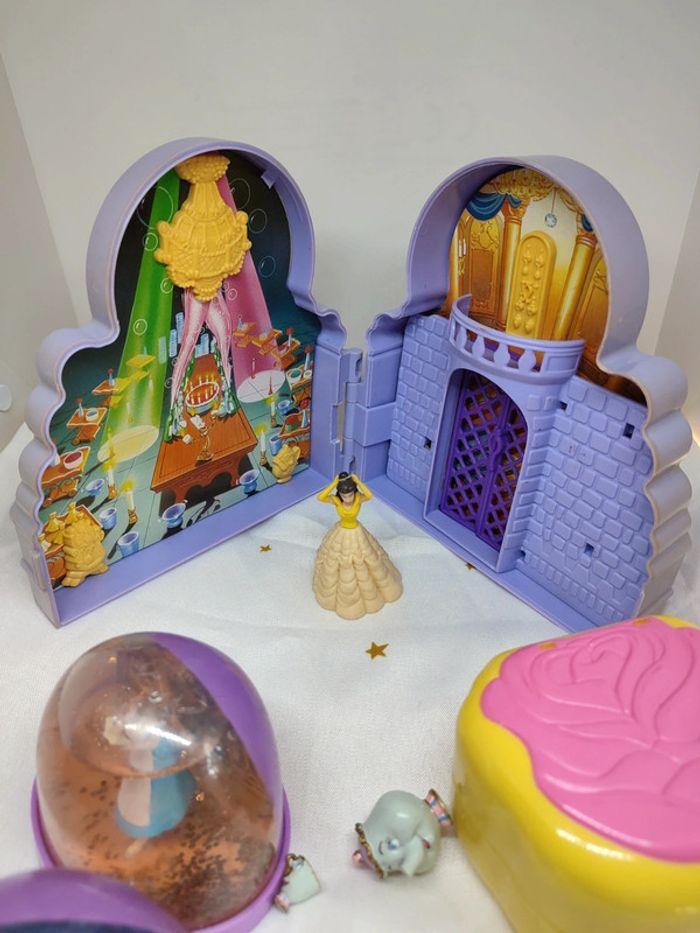 Belle bête princesse Disney château beauty beast make up boîte playset figurine rose polly - photo numéro 19