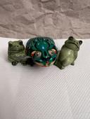 70-80 - Lot de 3 figurines grenouilles vintage et collector dont va 2 rares