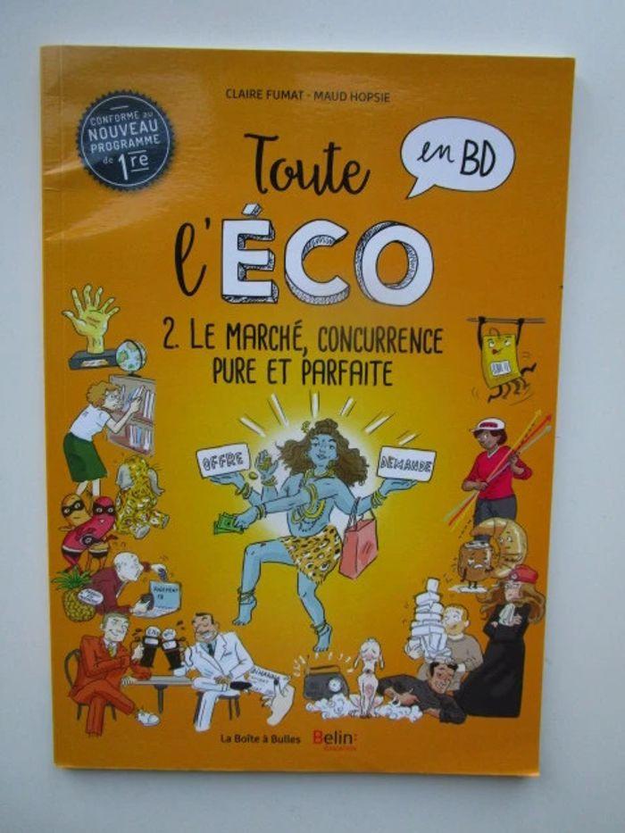 Toute l'éco en BD Tome 2 : Le marché, concurrence pure et parfaite - photo numéro 1