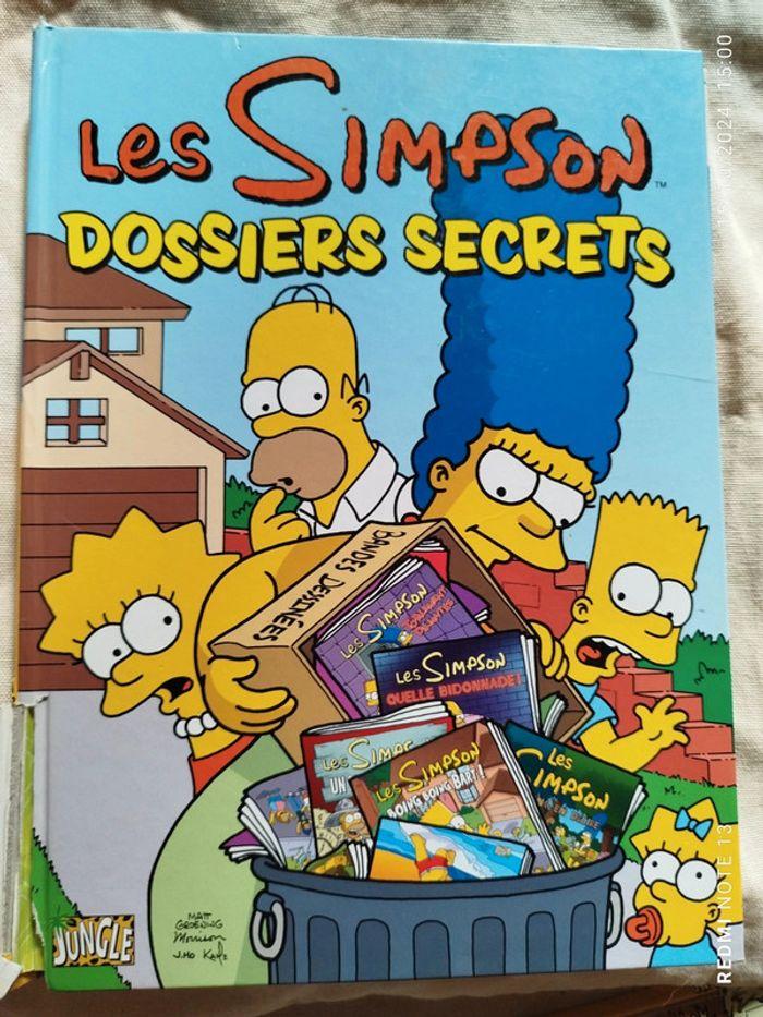 BD Les Simpson Dossiers secrets - photo numéro 1