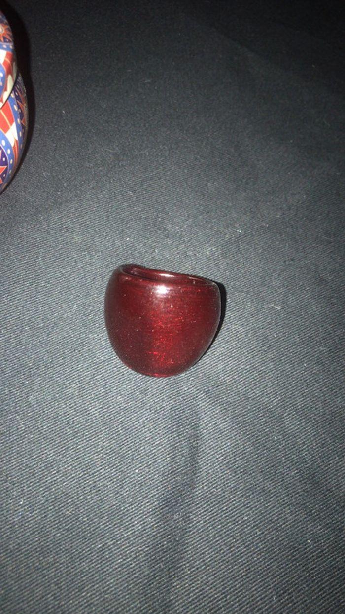 Bague rouge - photo numéro 2