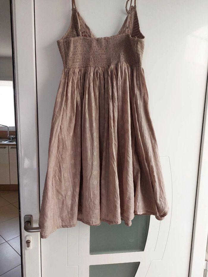 Robe à bretelles  beige  spot - photo numéro 5