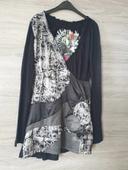 Blouse Desigual noire taille XS