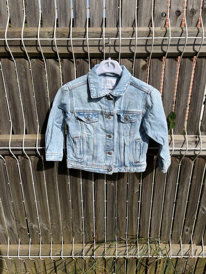 Veste en jeans 3-4 ans - photo numéro 1