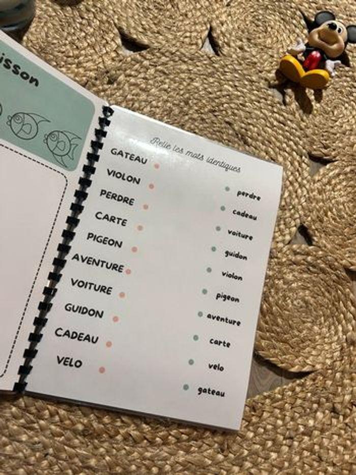 Livret d’activités 5-7 ans pièces à scratch Montessori - photo numéro 10